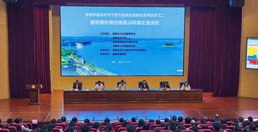 全省基层合理用药同质化培训常德站圆满结束