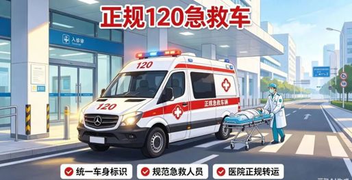 生命通道不容"山寨"  教你几招甄别真假救护车